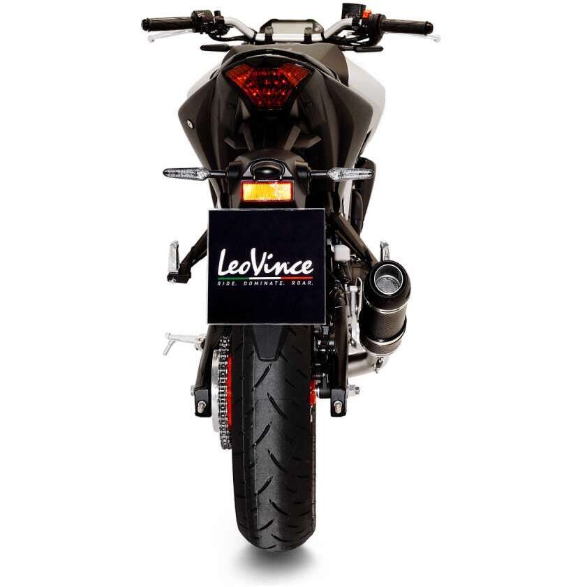Scarico Completo Full System Leovince 3380EU GP CORSA EVO Specifico Per YAMAHA MT-25 (15-18); YZF-R25 (14-18); MT-03 (16-20); YZF-R3 (15-20)