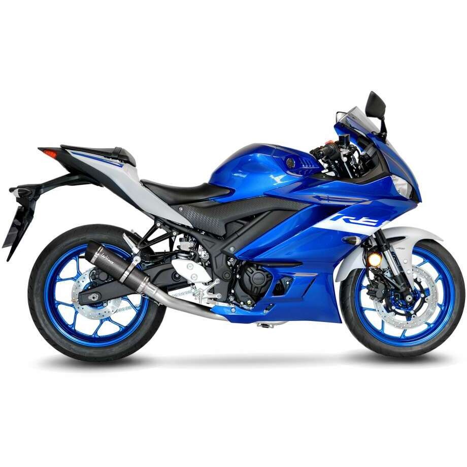 Scarico Completo Full System Leovince 3380EU GP CORSA EVO Specifico Per YAMAHA MT-25 (15-18); YZF-R25 (14-18); MT-03 (16-20); YZF-R3 (15-20)