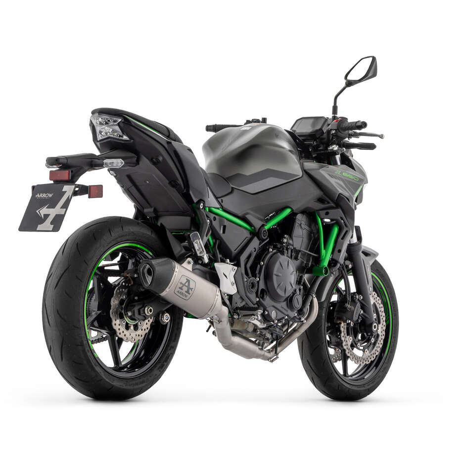 Scarico Completo Omologato con terminale Veloce in titanio Per Kawasaki NINJA 650 / Z 650 (24-25)