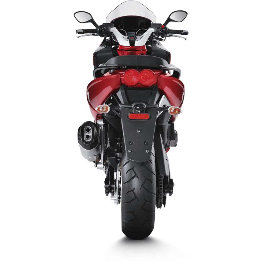 Scarico Slip-On Akrapovic S-A8SO2-HWSS Specifico Per APRILIA SRV850 (12-16); GILERA GP800 (08-12)