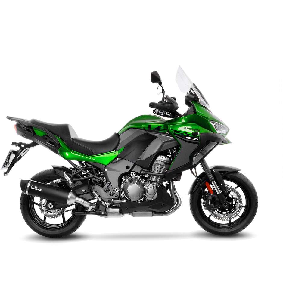 Scarico Slip-On Leovince 14057 NERO Specifico Per KAWASAKI Versys1000 (19-24)