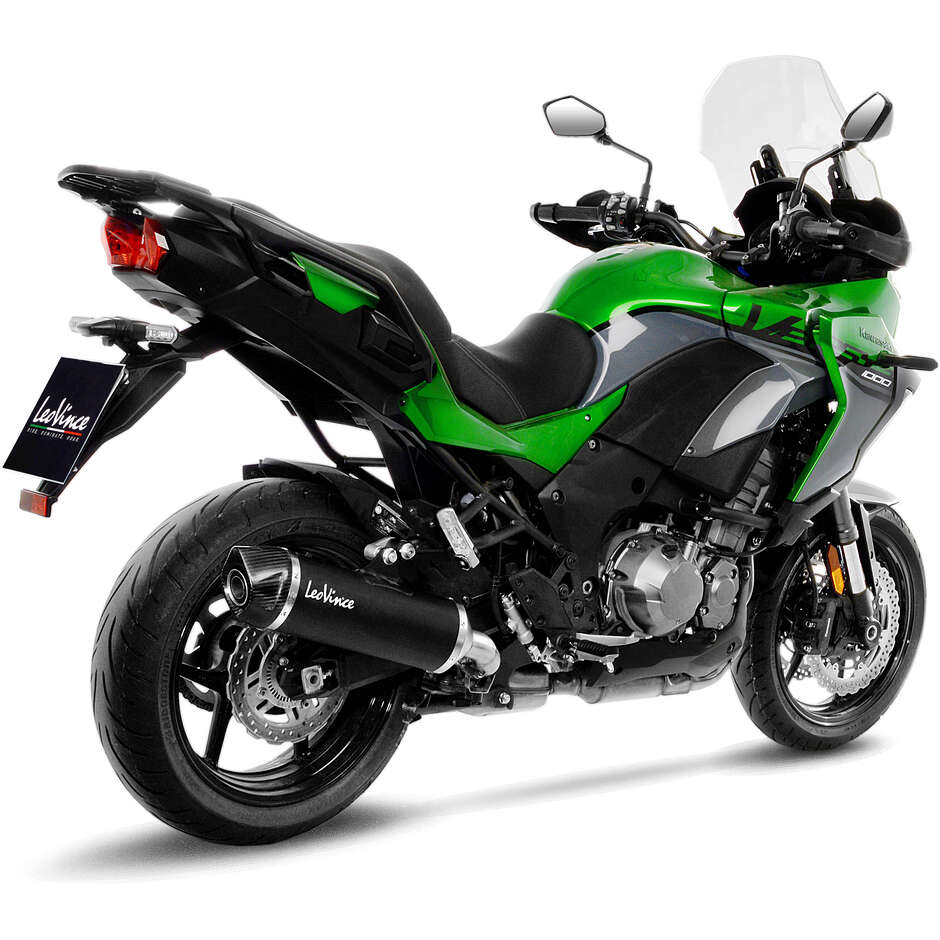 Scarico Slip-On Leovince 14057 NERO Specifico Per KAWASAKI Versys1000 (19-24)