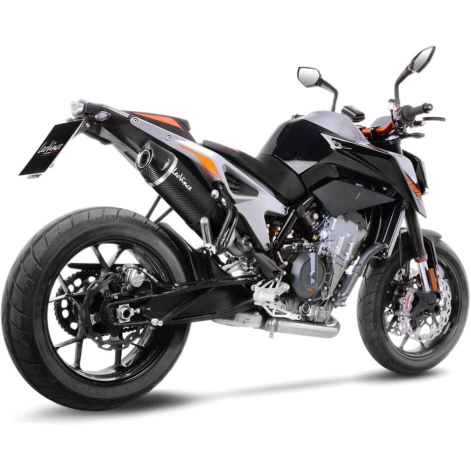 Scarico Slip-On Leovince 14254E LV ONE EVO CARBON FIBER Specifico Per KTM 790Duke/790Duke L A2 (18-20); 890Duke/L A2/R (20-23)