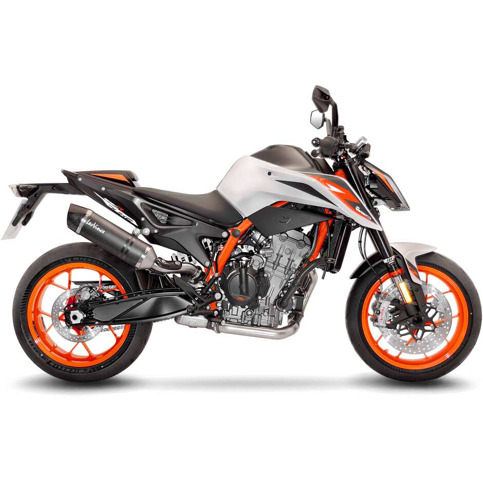 Scarico Slip-On Leovince 14254E LV ONE EVO CARBON FIBER Specifico Per KTM 790Duke/790Duke L A2 (18-20); 890Duke/L A2/R (20-23)