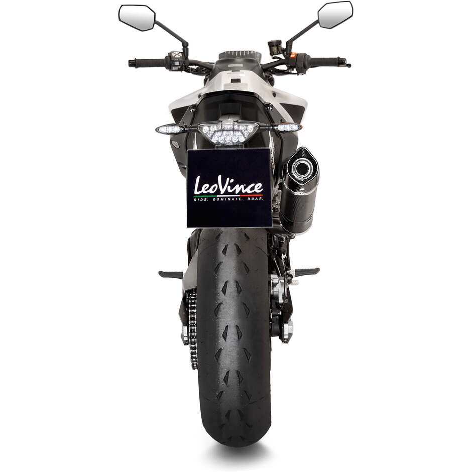 Scarico Slip-On Leovince 14254E LV ONE EVO CARBON FIBER Specifico Per KTM 790Duke/790Duke L A2 (18-20); 890Duke/L A2/R (20-23)