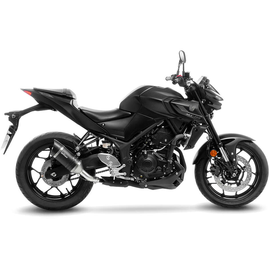 Scarico Slip-On Leovince 14258E LV PRO CARBON FIBER Specifico Per YAMAHA MT-03 (18-20); MT-03 (22-23); YZF-R3 (18-20); YZF-R3 (22-23)