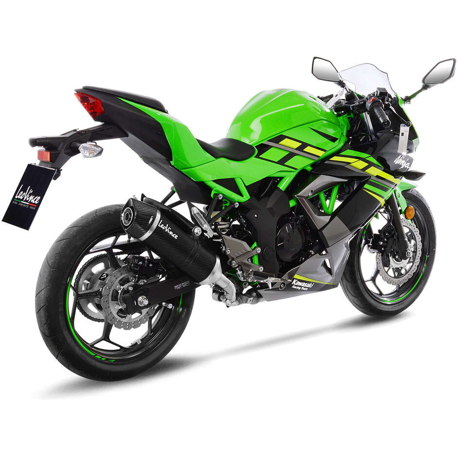 Scarico Slip-On Leovince 14294E LV ONE EVO CARBON FIBER Specifico Per KAWASAKI Ninja125 - Z125 (19-24)