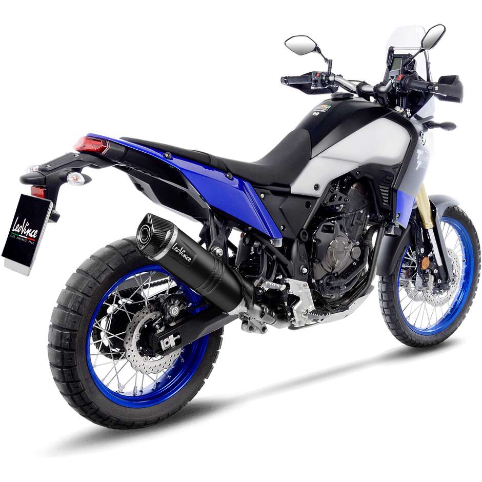 Scarico Slip-On Leovince 14330EB LV ONE EVO BLACK EDITION Specifico Per YAMAHA Ténére700/World Raid/Rally Edition/Extreme Edition/Explore Edition (19-24)