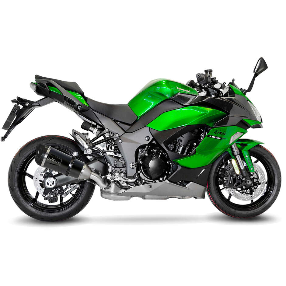 Scarico Slip-On Leovince 14336SB FACTORY S BLACK EDITION Specifico Per KAWASAKI Ninja1000 SX/Tourer (20-24)