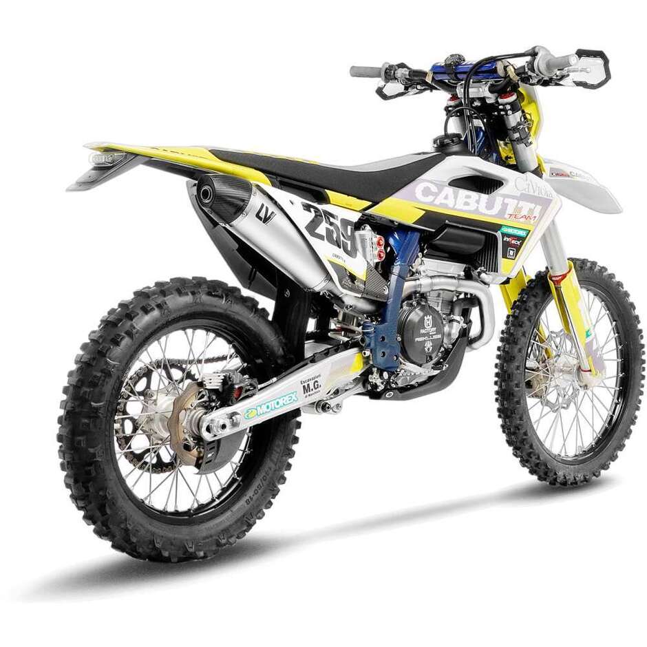 Scarico Slip-On Leovince 14447X MUFFLER X3 EVO Specifico Per Modelli HUSQVARNA KTM GAS GAS in Descrizione