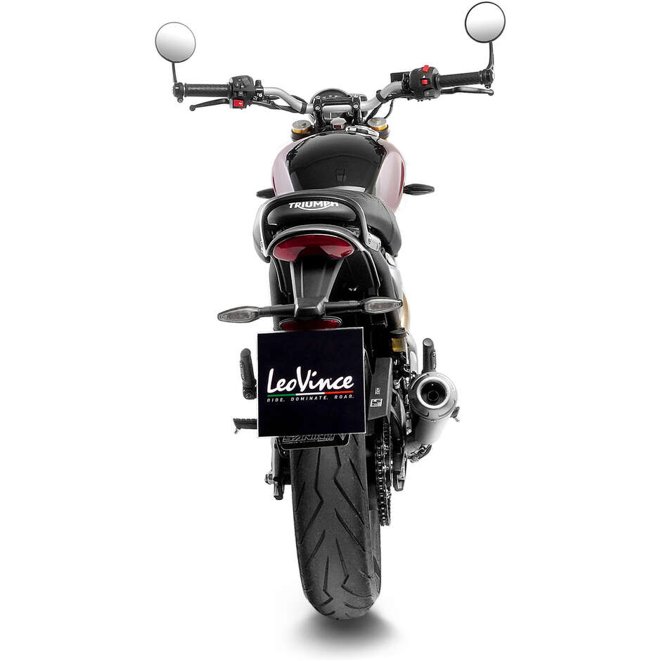 Scarico Slip-On Leovince 15132 GP ONE Specifico Per TRIUMPH Speed400 - Scrambler400X (24-25)