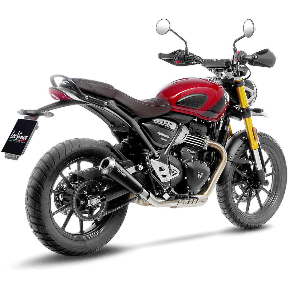 Scarico Slip-On Leovince 15132 GP ONE Specifico Per TRIUMPH Speed400 - Scrambler400X (24-25)
