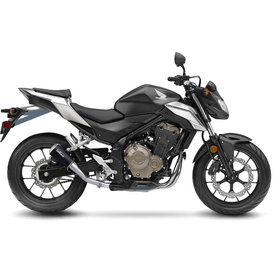 Scarico Slip-On Leovince 15208BU LV-10 BLACK EDITION Specifico Per HONDA CB500F - CBR500R (16-18); CB500X (17-18)