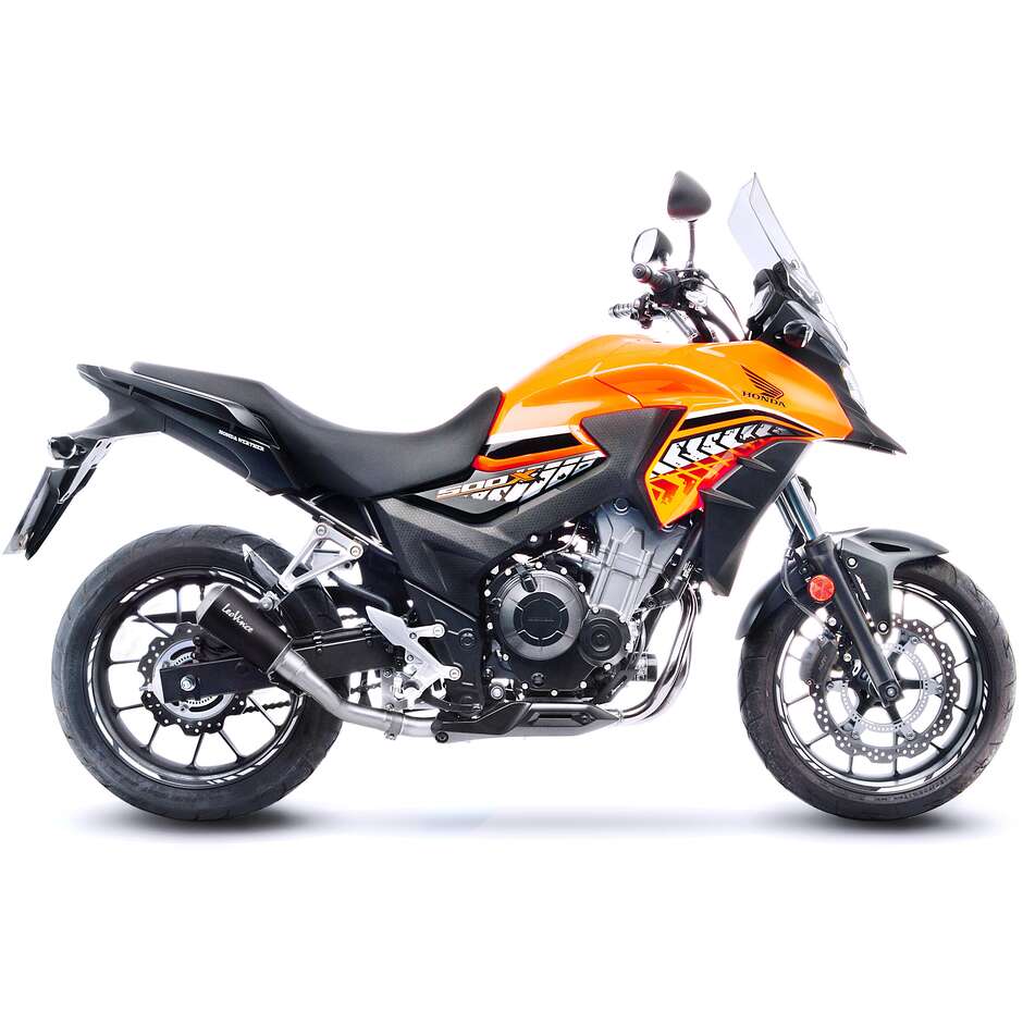 Scarico Slip-On Leovince 15208BU LV-10 BLACK EDITION Specifico Per HONDA CB500F - CBR500R (16-18); CB500X (17-18)