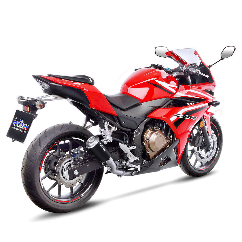 Scarico Slip-On Leovince 15208BU LV-10 BLACK EDITION Specifico Per HONDA CB500F - CBR500R (16-18); CB500X (17-18)