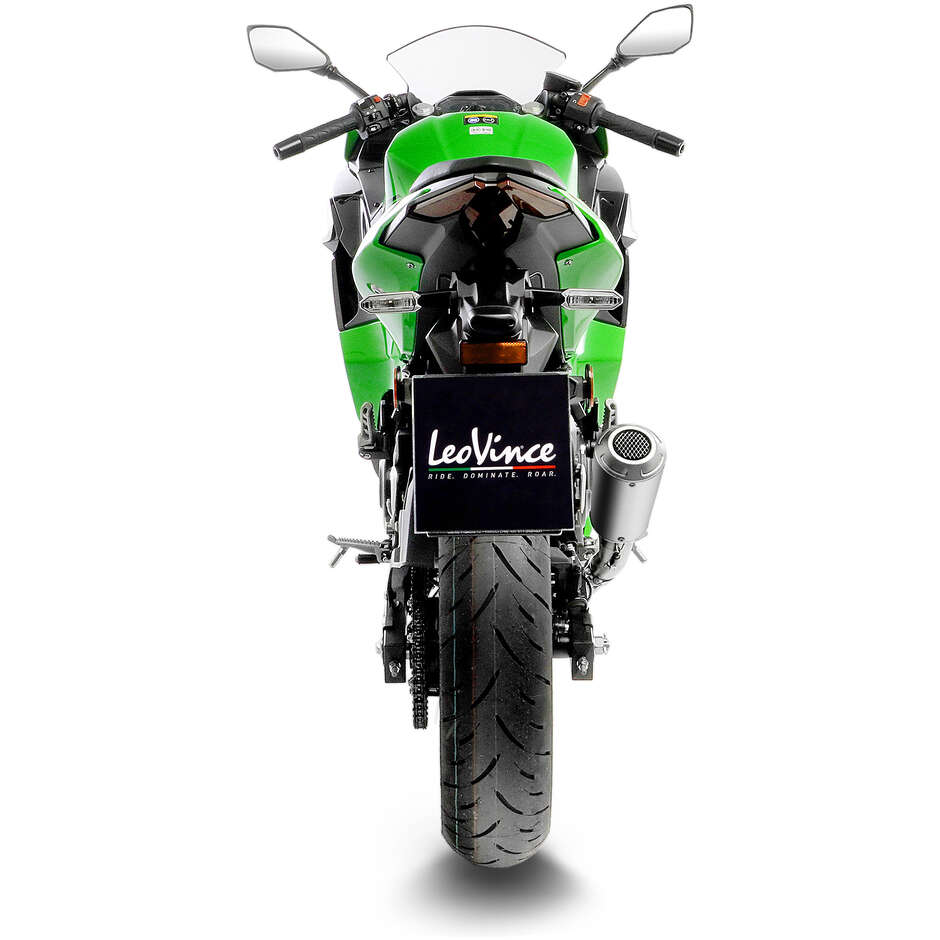 Scarico Slip-On Leovince 15218U LV-10 Specifico Per KAWASAKI Ninja500/SE - Z500/SE (24-25); Ninja400 (18-23); Z400 (19-23)