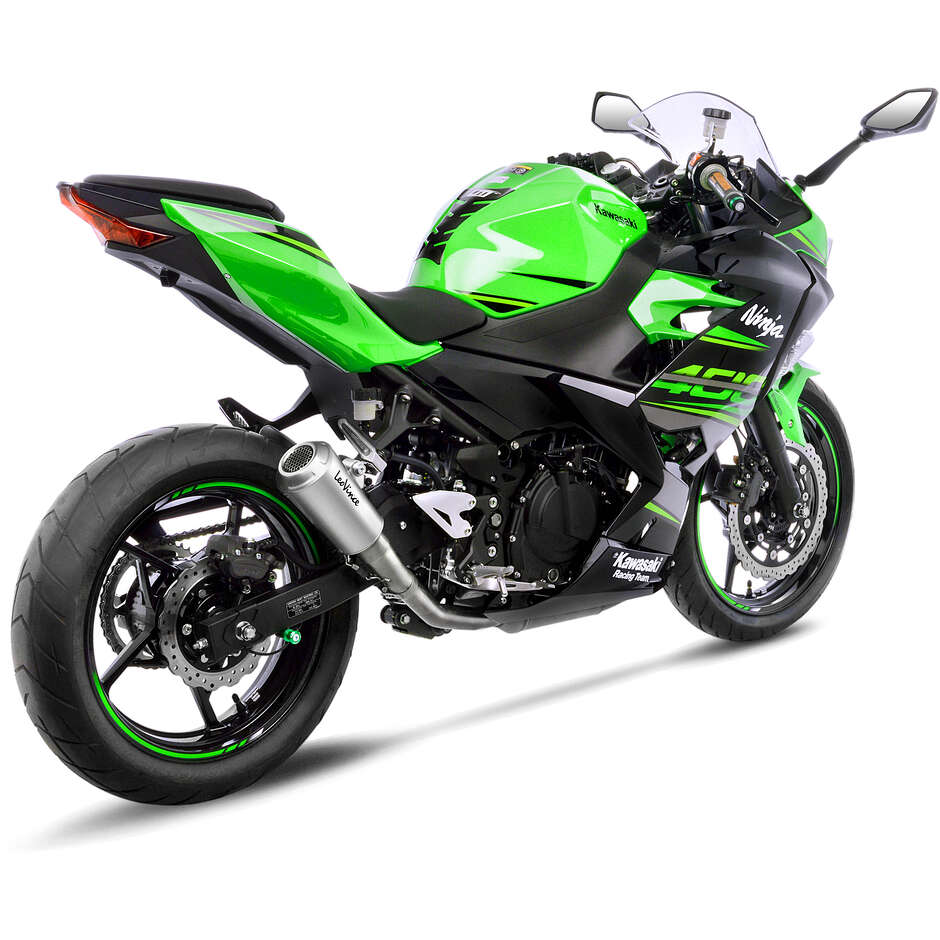 Scarico Slip-On Leovince 15218U LV-10 Specifico Per KAWASAKI Ninja500/SE - Z500/SE (24-25); Ninja400 (18-23); Z400 (19-23)