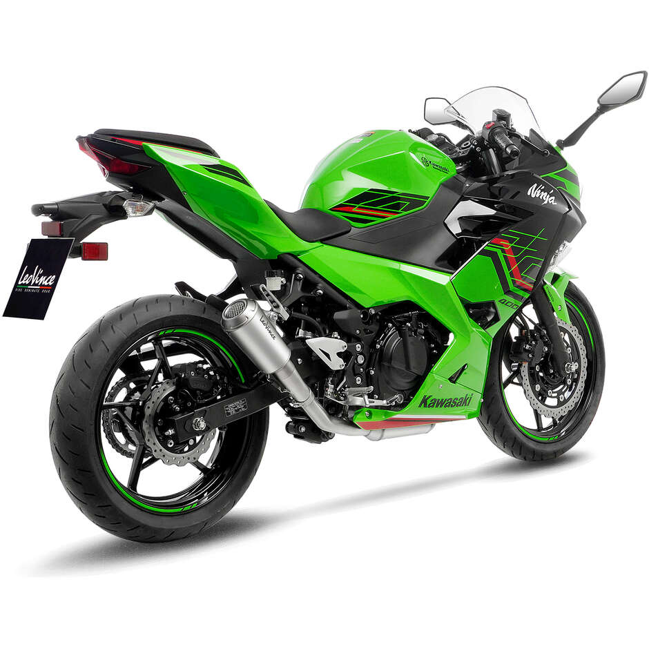 Scarico Slip-On Leovince 15218U LV-10 Specifico Per KAWASAKI Ninja500/SE - Z500/SE (24-25); Ninja400 (18-23); Z400 (19-23)