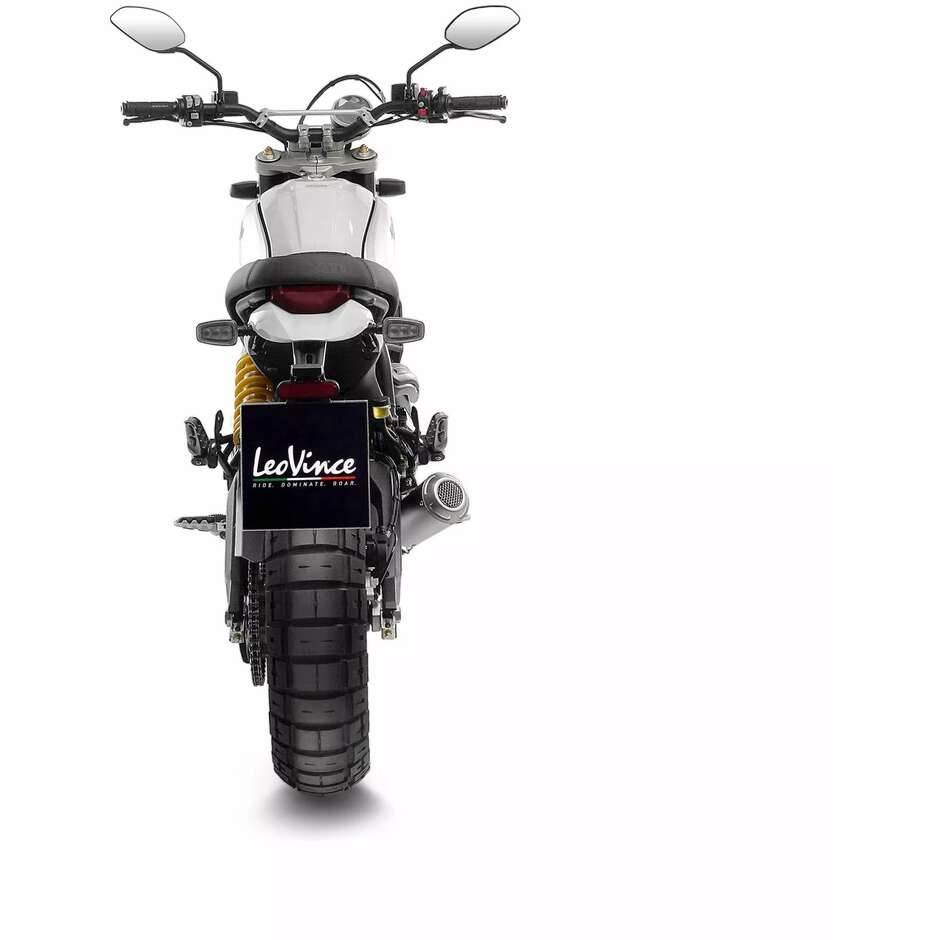 Scarico Slip-On Leovince 15254U LV-10 Specifico Per DUCATI Scrambler800 Desert Sled (21-23)