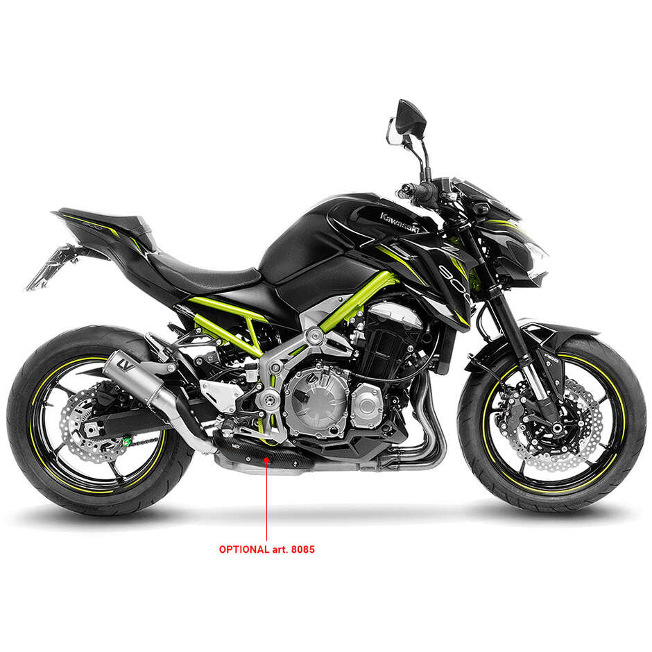 Scarico Slip-On Leovince 15402TU LV CORSA TITANIUM Specifico Per KAWASAKI Z900 (17-19); Z900A2 (18-24)