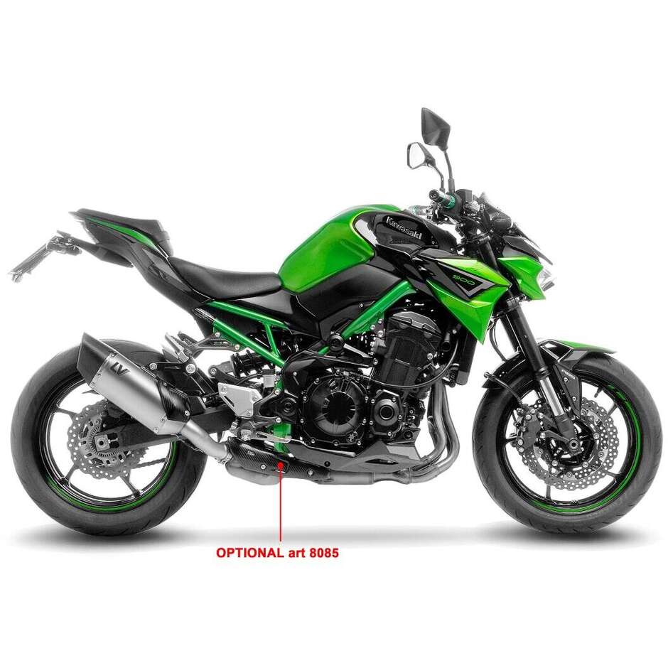 Scarico Slip-On Leovince 15605T LV-14 R Titanium Specifico Per KAWASAKI Z 900 (17-26); Z 900 A2 (18-26)