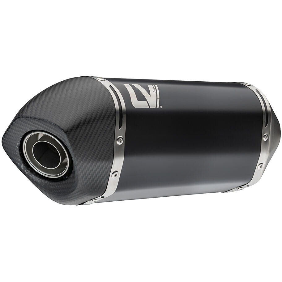 Scarico Slip-On Leovince 15618B LV-14 Black Edition Specifico Per CF MOTO 800 MT (22-26); 800 MT-X (25-26); Husqvarna NORDEN 901 (22-26); KTM 790 Adventure/R (23-26); 890 Adventure / L A2 / R / Rally (21-26); KTM 890 SMT (23-26)