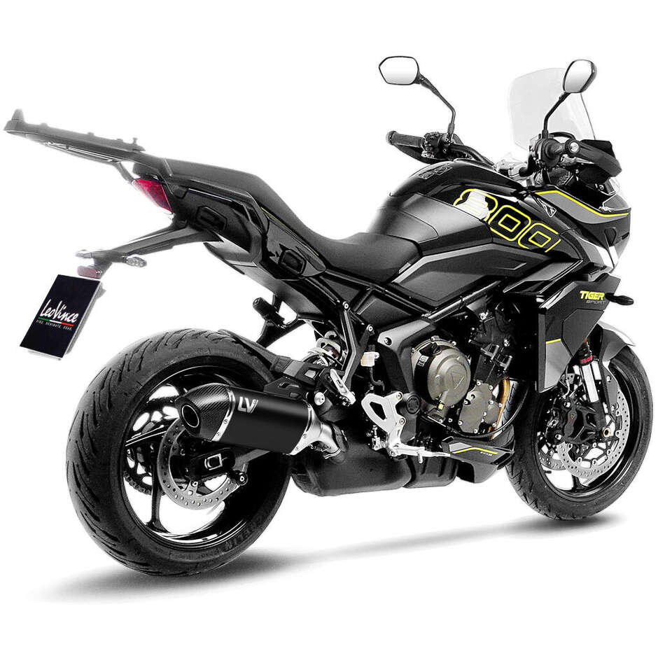 Scarico Slip-On Leovince 15627B LV-14 Black Edition Specifico Per TRIUMPH Tiger Sport 800 (24-26)