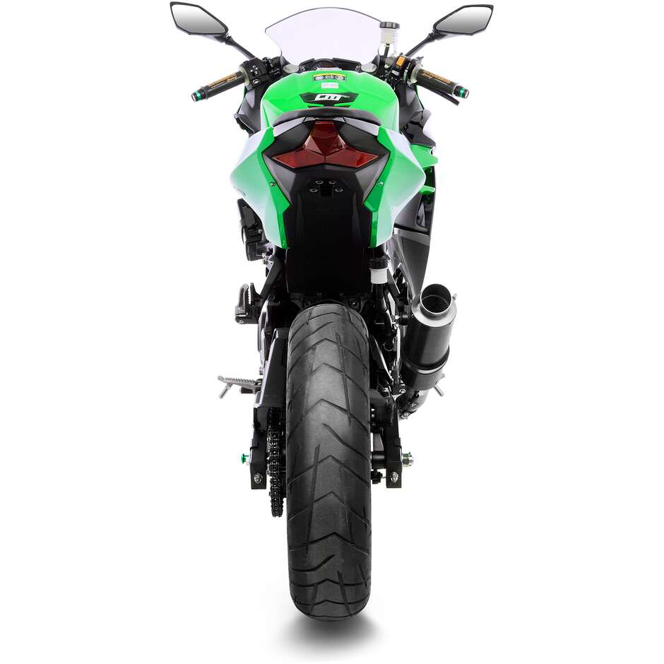 Scarico Slip-On Leovince 3389U GP CORSA Specifico Per KAWASAKI Ninja500 - Z500 (24-25); Ninja400 (18-23); Z400 (19-23)
