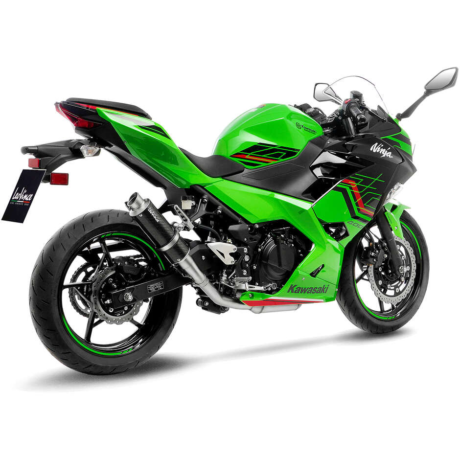Scarico Slip-On Leovince 3389U GP CORSA Specifico Per KAWASAKI Ninja500 - Z500 (24-25); Ninja400 (18-23); Z400 (19-23)