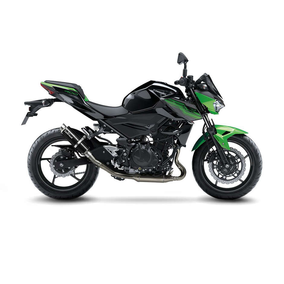 Scarico Slip-On Leovince 3389U GP CORSA Specifico Per KAWASAKI Ninja500 - Z500 (24-25); Ninja400 (18-23); Z400 (19-23)