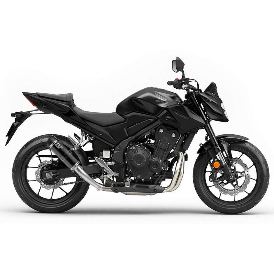 Scarico Slip-On Leovince 3395EBU GP CORSA EVO BLACK EDITION Specifico Per HONDA CB500 Hornet - NX500 (24-25); CB500X - CB500F - CBR500R (19-23)