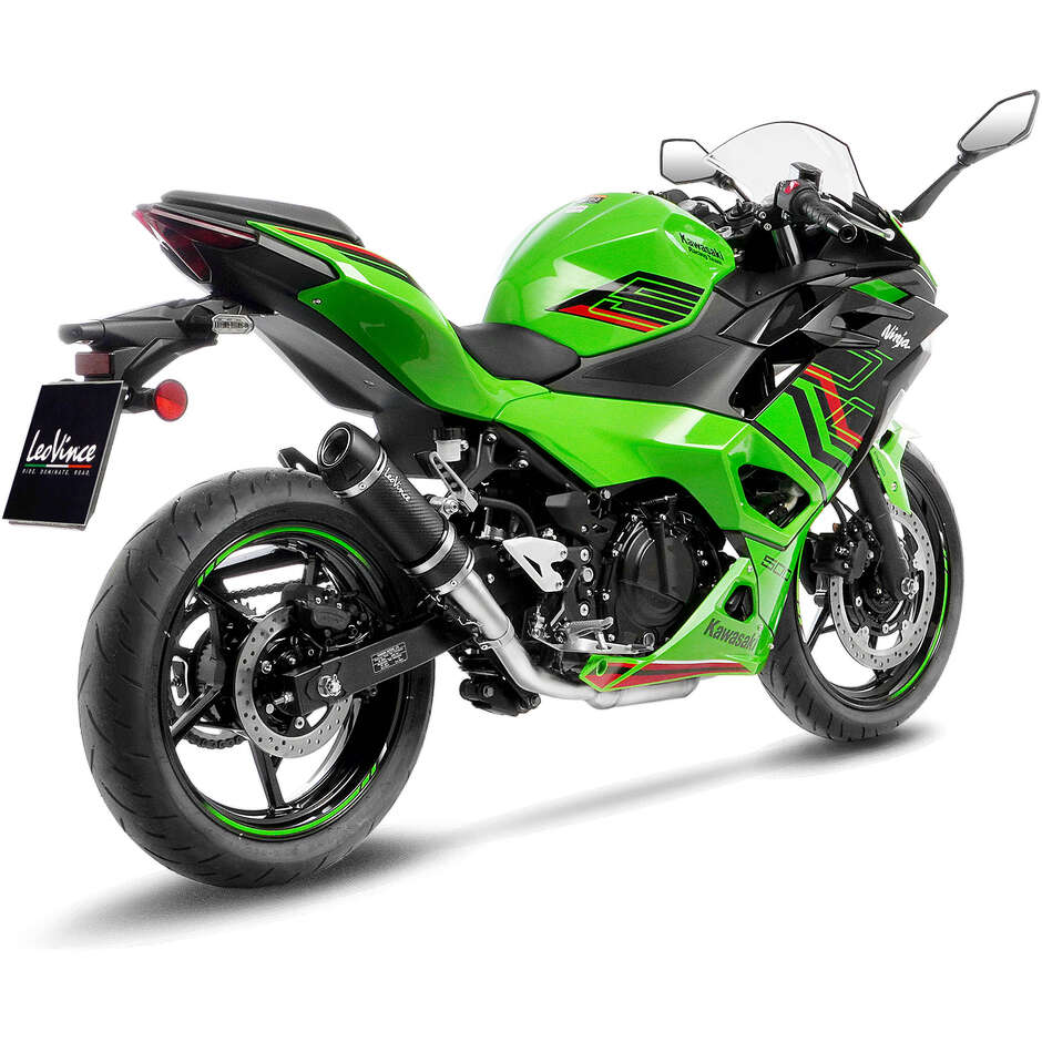 Scarico Slip-On Leovince Specifico Per 3389EU GP CORSA Specifico Per KAWASAKI Ninja500 - Z500 (24-25); Ninja400 (18-23); Z400 (19-23)
