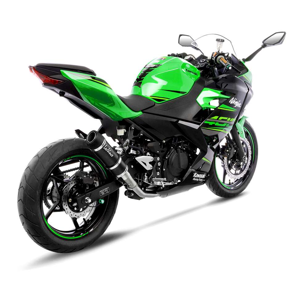 Scarico Slip-On Leovince Specifico Per 3389EU GP CORSA Specifico Per KAWASAKI Ninja500 - Z500 (24-25); Ninja400 (18-23); Z400 (19-23)