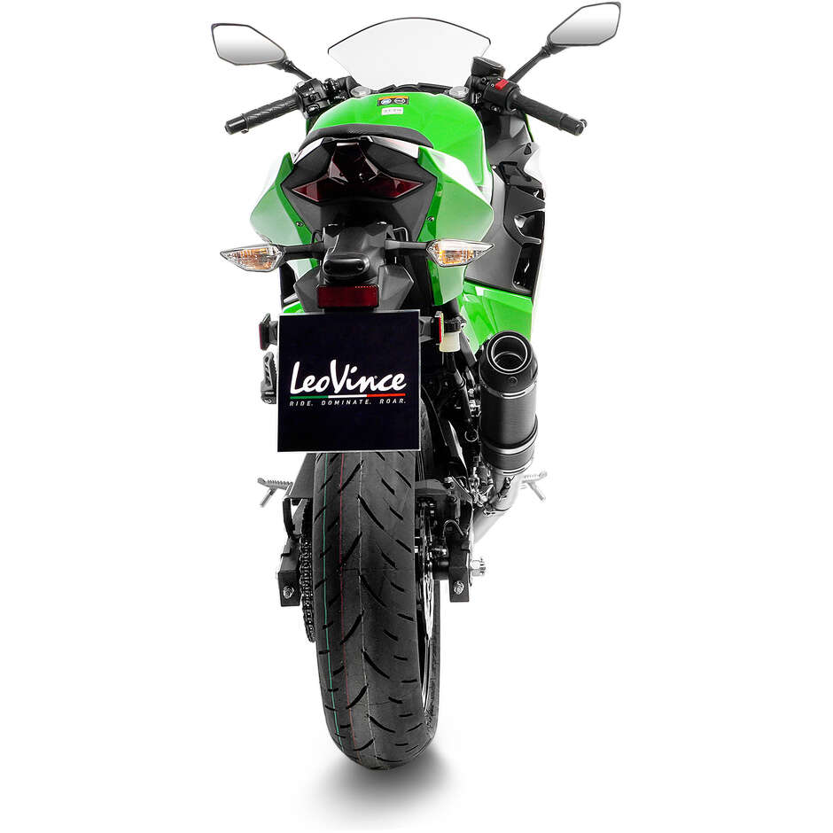 Scarico Slip-On Leovince Specifico Per 3389EU GP CORSA Specifico Per KAWASAKI Ninja500 - Z500 (24-25); Ninja400 (18-23); Z400 (19-23)
