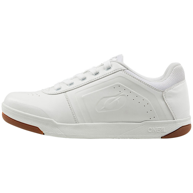 Scarpe Bici Mtb Pinned Flat Bianco taglia 44