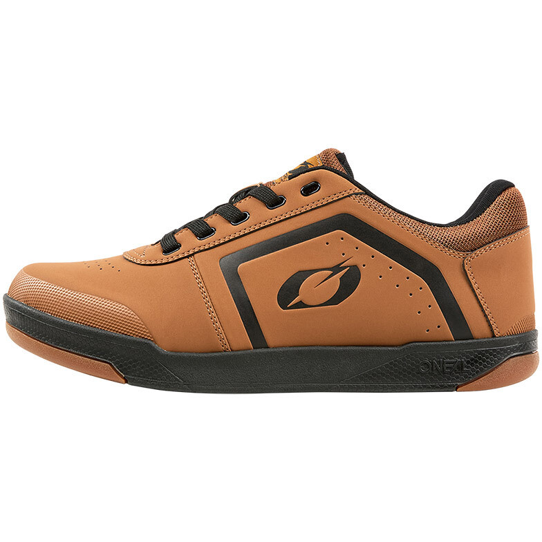 Scarpe Bici Mtb Pinned Flat Caramello taglia 41