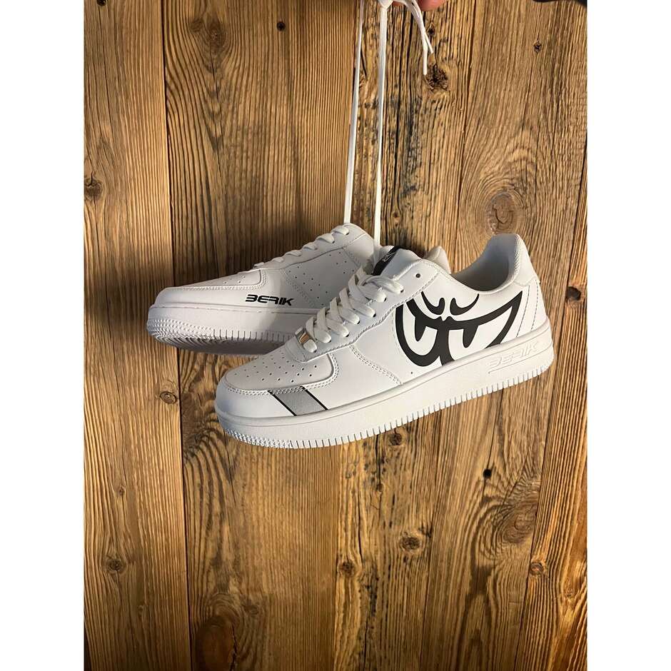 Scarpe Casual Berik J4 Bicolor Bianco Nero