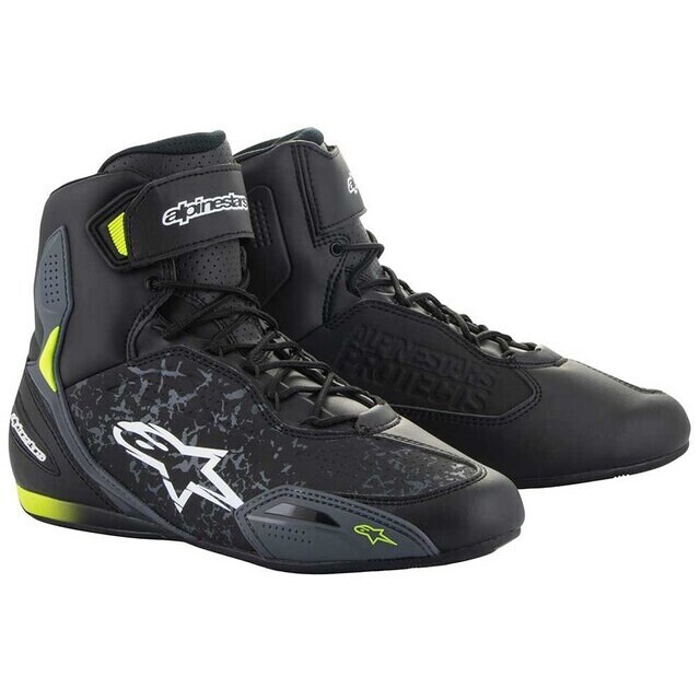 Scarpe Moto Alpinestars Faster-3 Rideknit – Basse, Traspiranti, Con Chiusura Rapida E Certificazione EN 13634:2017 - 2