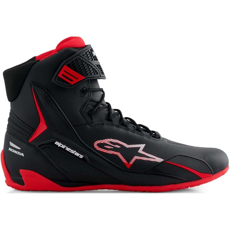 Scarpe Moto Alpinestars HONDA FASTER-4 Nero Rosso
