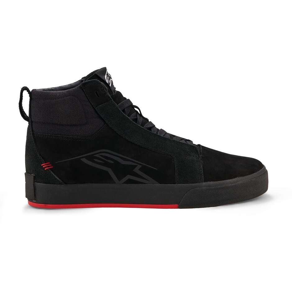 Scarpe Moto Alpinestars RIDE-63 LEATHER Nero Rosso Brillante