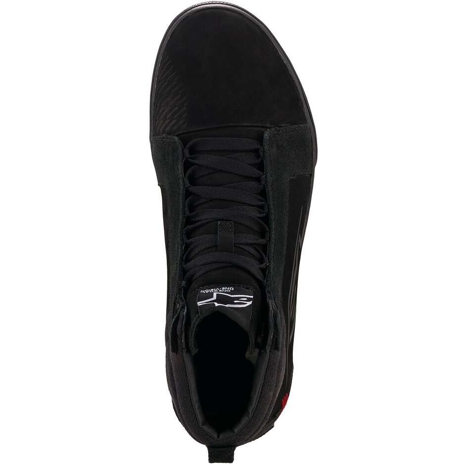 Scarpe Moto Alpinestars RIDE-63 LEATHER Nero Rosso Brillante