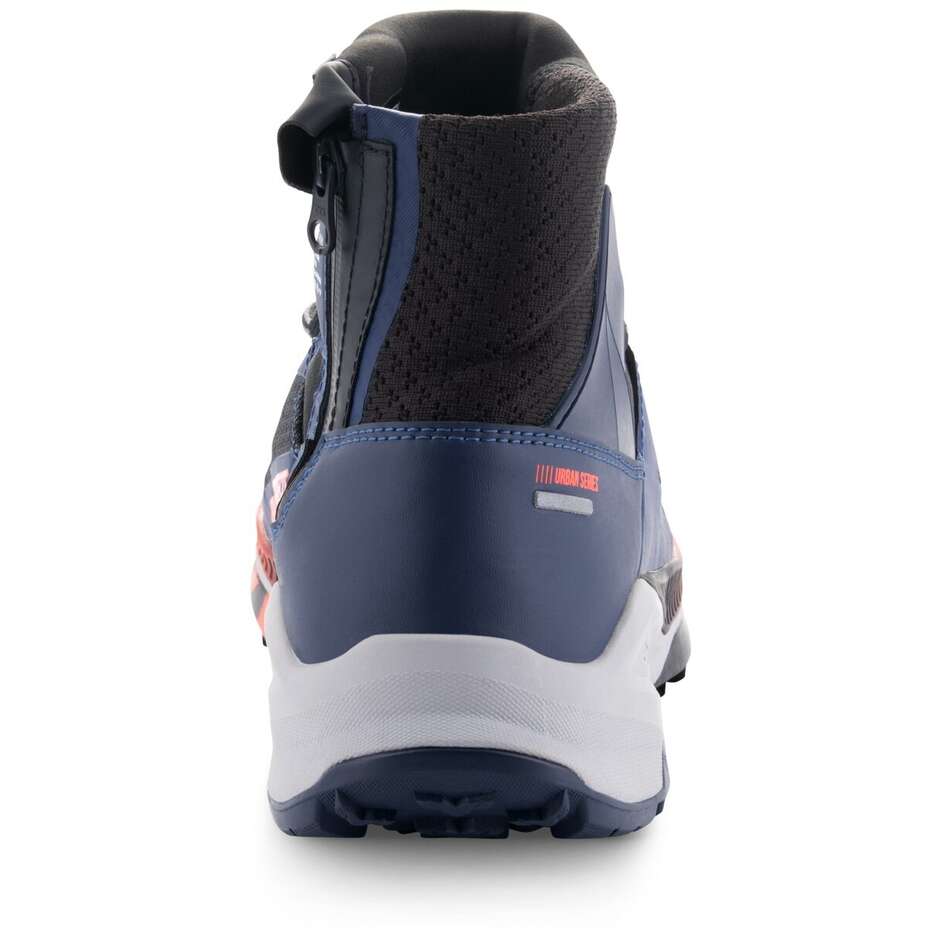 Scarpe Moto Alpinestars SPEEDFORCE XR Blu Nero Rosso Fluo Grigio