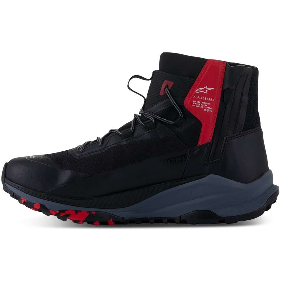 Scarpe Moto Alpinestars SPEEDFORCE XR Nero Rosso Grigio
