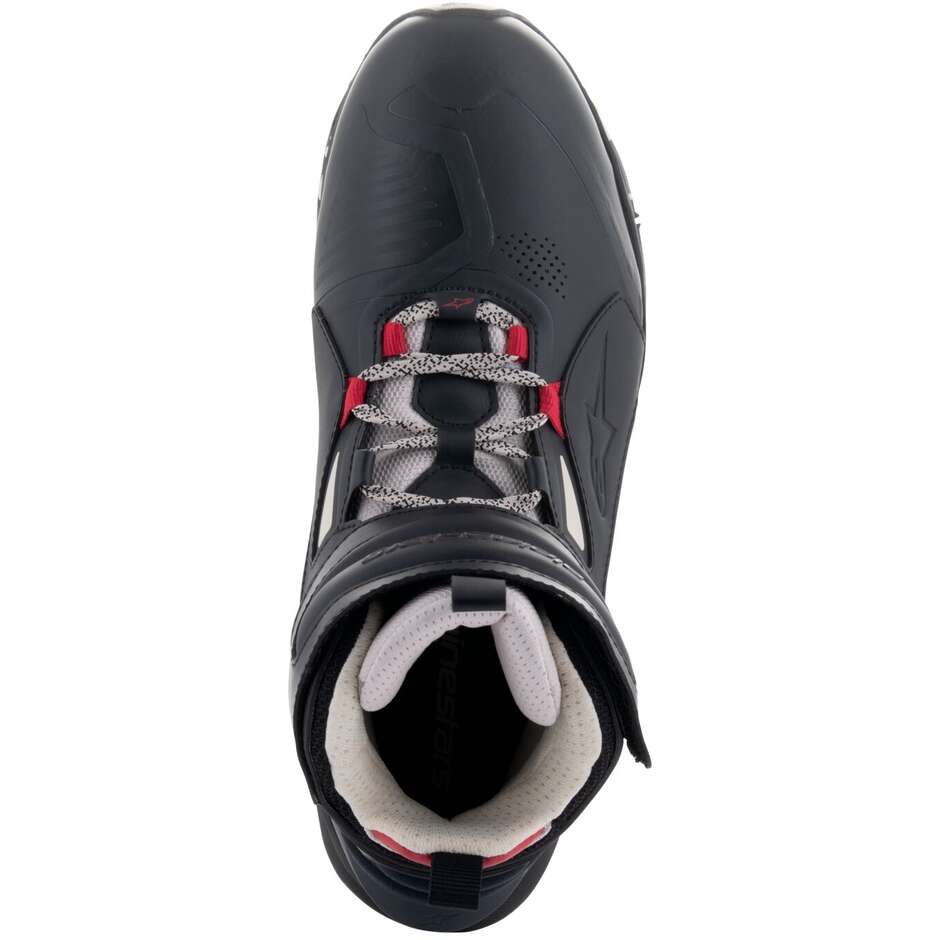 Scarpe Moto Alpinestars SPEEDSTREET Nero Bright Rosso