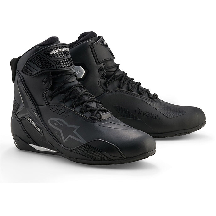 Scarpe Moto Stella FASTER-4 Drystar Nero taglia 7.5