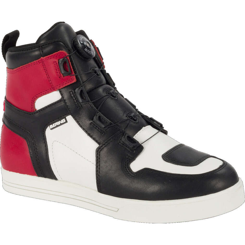 Scarpe Moto Bering REFLEX A-TOP Nero Bianco Rosso