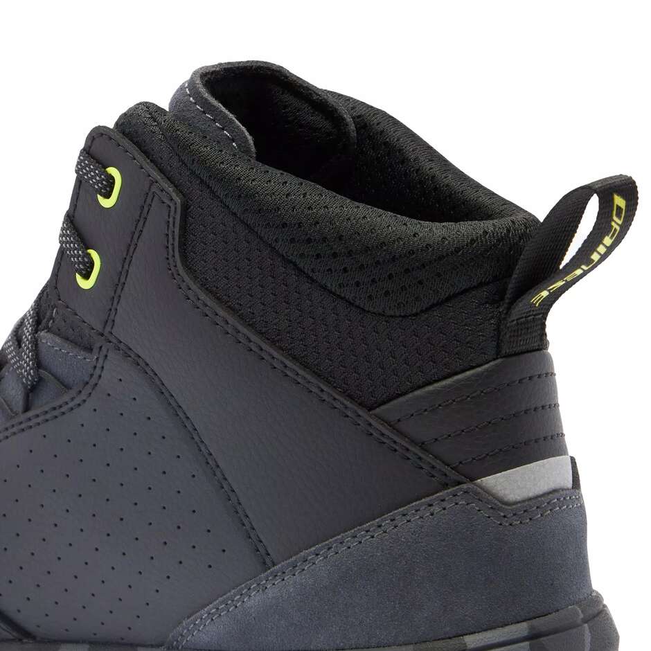 Scarpe Moto Dainese SUBURB D-WP # Nero Camo ACID Giallo