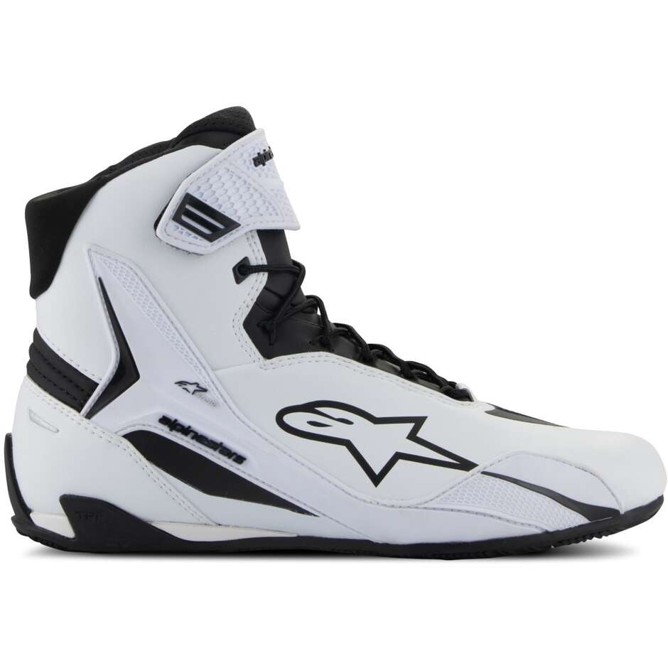 Scarpe Moto Donna Alpinestars STELLA FASTER-4 Bianco Nero