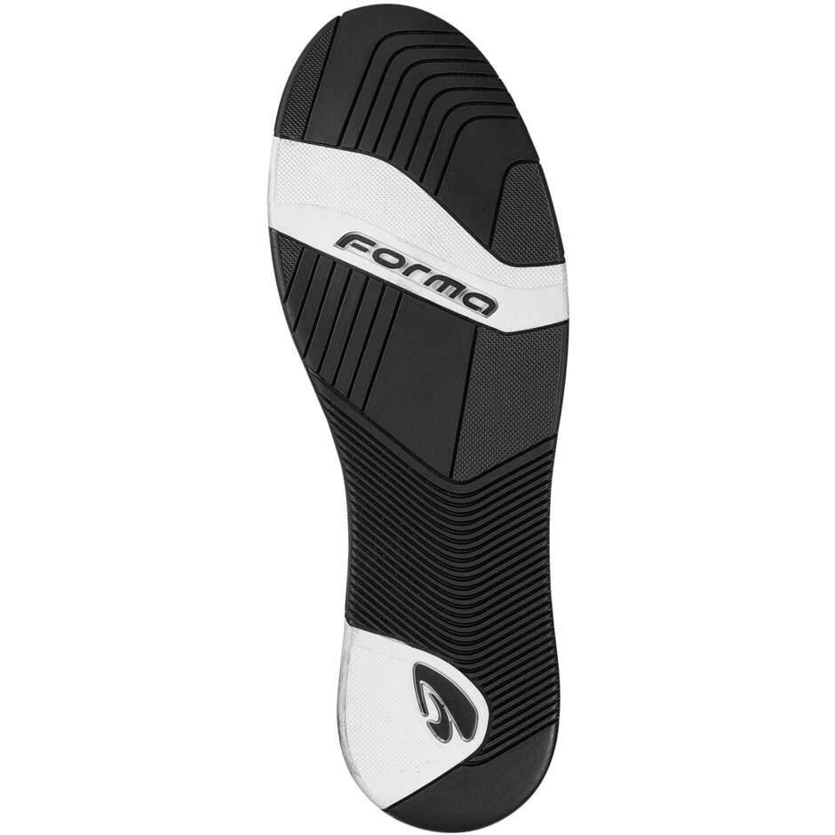 Scarpe Moto Donna Forma SWIFT X FIT LADY Dry Nero Bianco