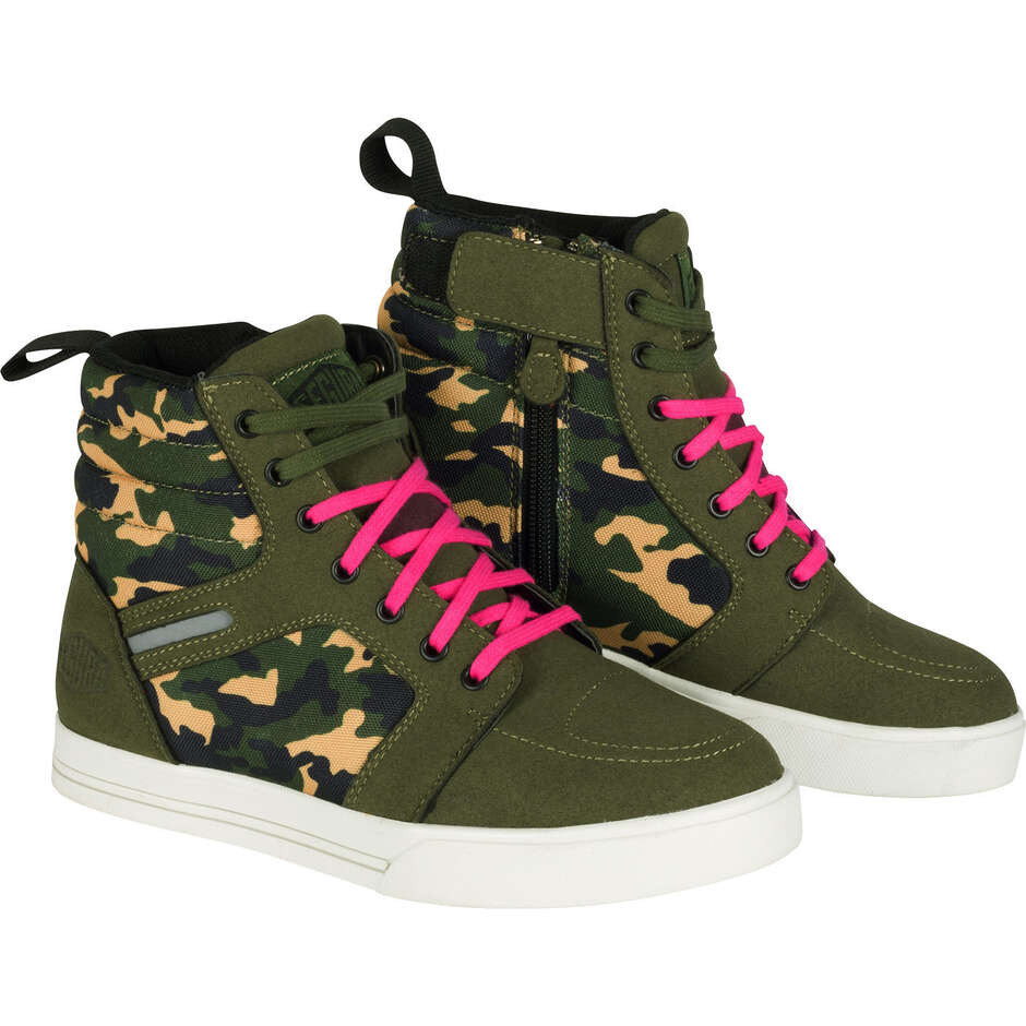 Scarpe Moto Donna LADY SANTANA Kaki Camo taglia 40